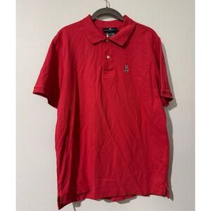 Psycho Bunny men’s red classic polo 6